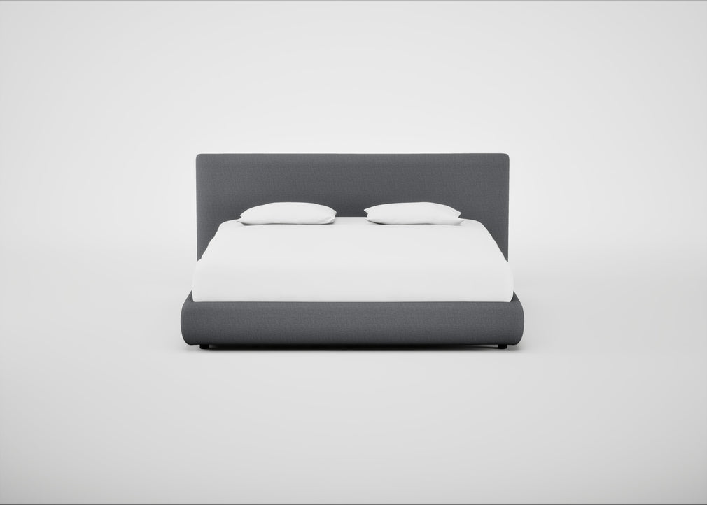 Alba Storage Bed Super King / Siena Cotton Shale Grey / No Storage