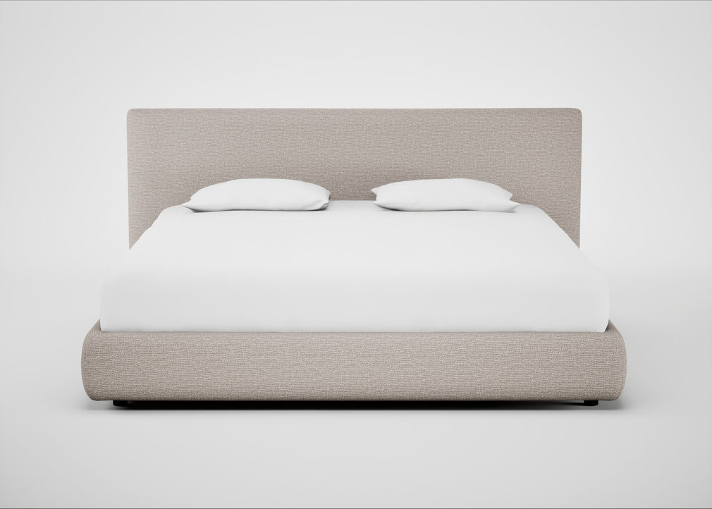 Alba Storage Bed Super King / Tundra Texture Stone / No Storage