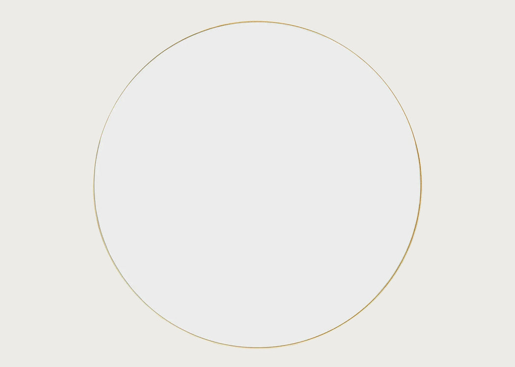 Fine Edge Mirror Round