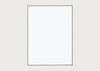 Fine Edge Mirror Rectangular Black / 100cm / 75cm