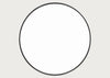 Fine Edge Mirror Round Black / 60cm