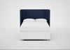 Monroe Headboard Double / Capelo Linen-Cotton Inkspot