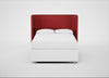 Monroe Headboard Double / Melton Wool Red Oxide