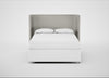 Monroe Headboard King / Melton Wool Limestone