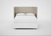 Monroe Headboard King / Broad Weave Putty