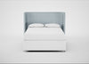 Monroe Headboard King / Capelo Linen-Cotton Sea Shanty