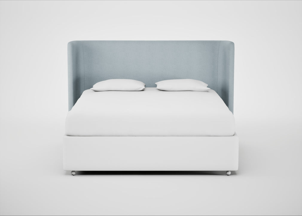 Monroe Headboard Super King / Capelo Linen-Cotton Sea Shanty