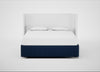 Deep Divan Bed Base Super King / None / Broad Weave Lagoon