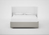 Deep Divan Bed Base Super King / None / Melton Wool Limestone