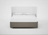 Deep Divan Bed Base Super King / None / Broad Weave Pebble