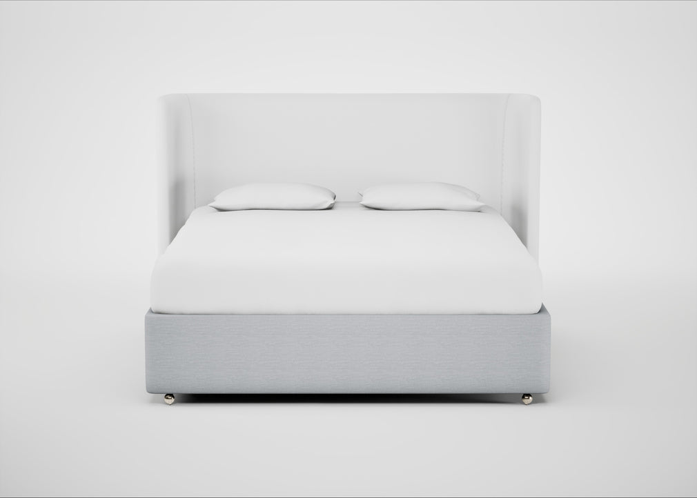 Deep Divan Bed Base Super King / None / Broad Weave Tin