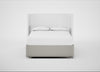 Deep Divan Bed Base King / None / Melton Wool Limestone