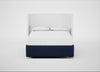 Deep Divan Bed Base King / None / Melton Wool New Navy
