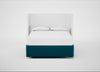 Deep Divan Bed Base King / None / Velvet Teal