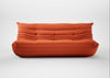 Togo Large Settee Alcantara Orange