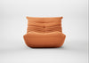 Togo Fireside Chair Alcantara Cadmium