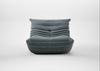 Togo Fireside Chair Alcantara Steel Grey
