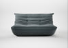 Togo Small Settee Alcantara Steel Grey