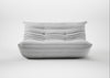 Togo Small Settee Alcantara Pearl Grey