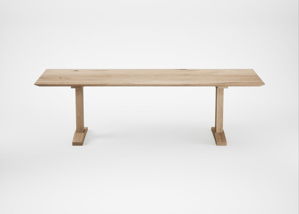 Bespoke Dining Table Lisbon Blonde Oiled Oak / 260cm / 100cm