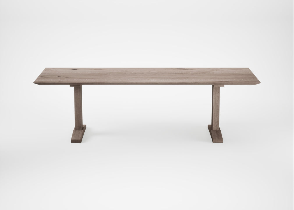 Bespoke Dining Table Lisbon Grey Oiled Oak / 260cm / 100cm