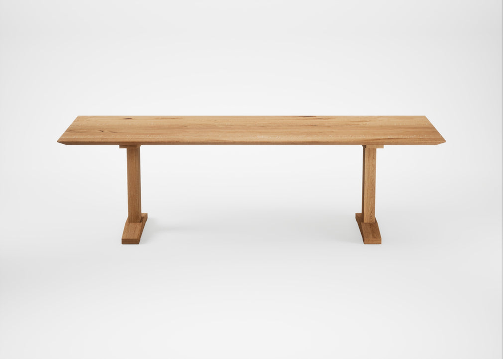 Bespoke Dining Table Lisbon Natural Oiled Oak / 260cm / 100cm
