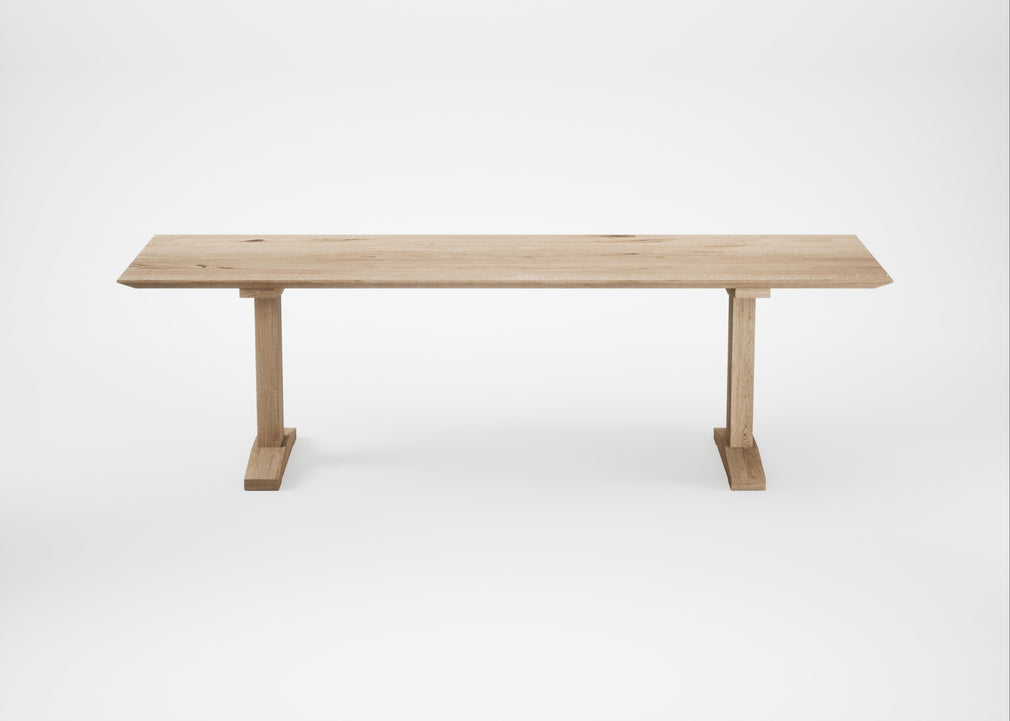Bespoke Dining Table Lisbon Blonde Oiled Oak / 260cm / 90cm