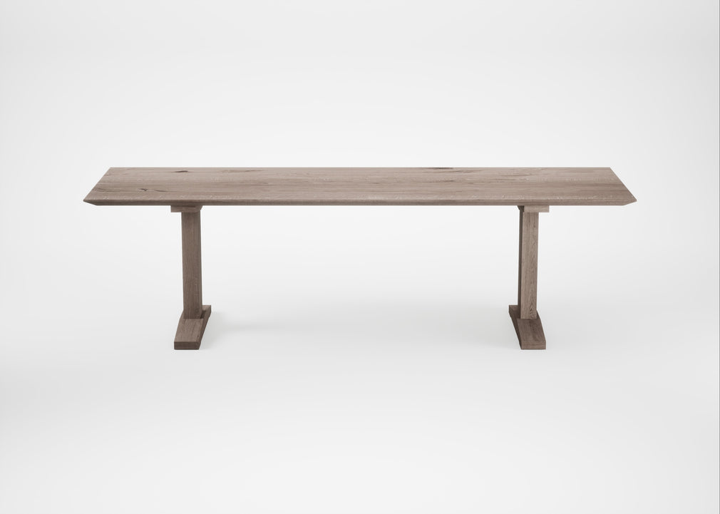 Bespoke Dining Table Lisbon Grey Oiled Oak / 260cm / 90cm