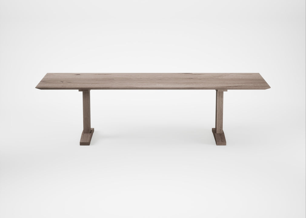 Bespoke Dining Table Lisbon Grey Oiled Oak / 280cm / 100cm