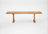 Bespoke Dining Table Lisbon Natural Oiled Oak / 280cm / 90cm