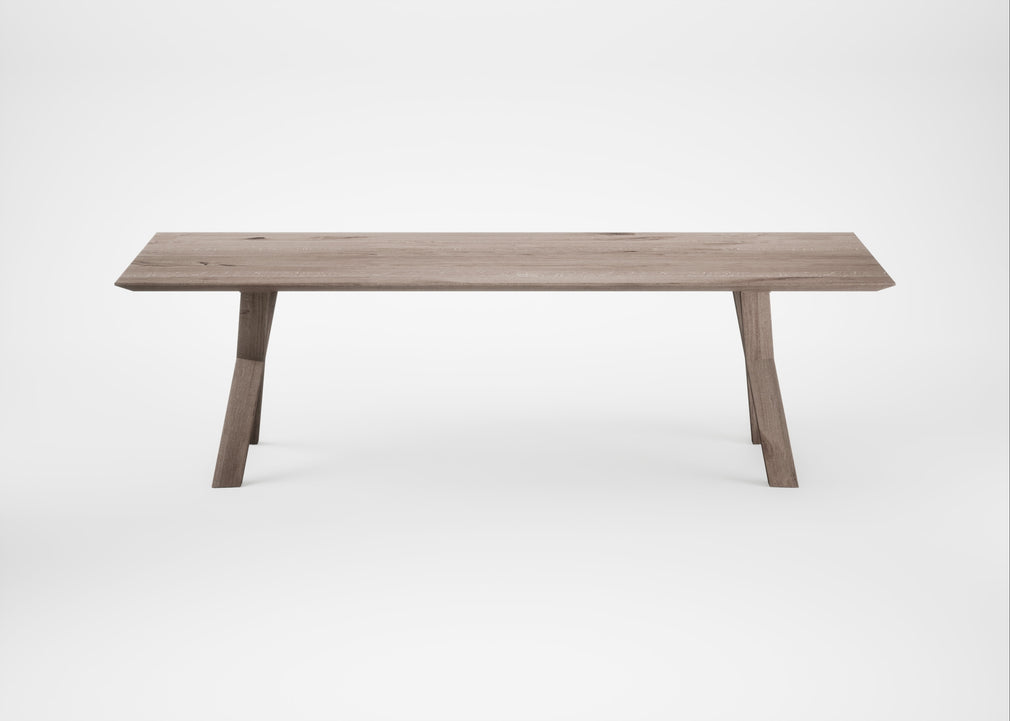 Bespoke Dining Table Oslo Grey Oiled Oak / 260cm / 100cm