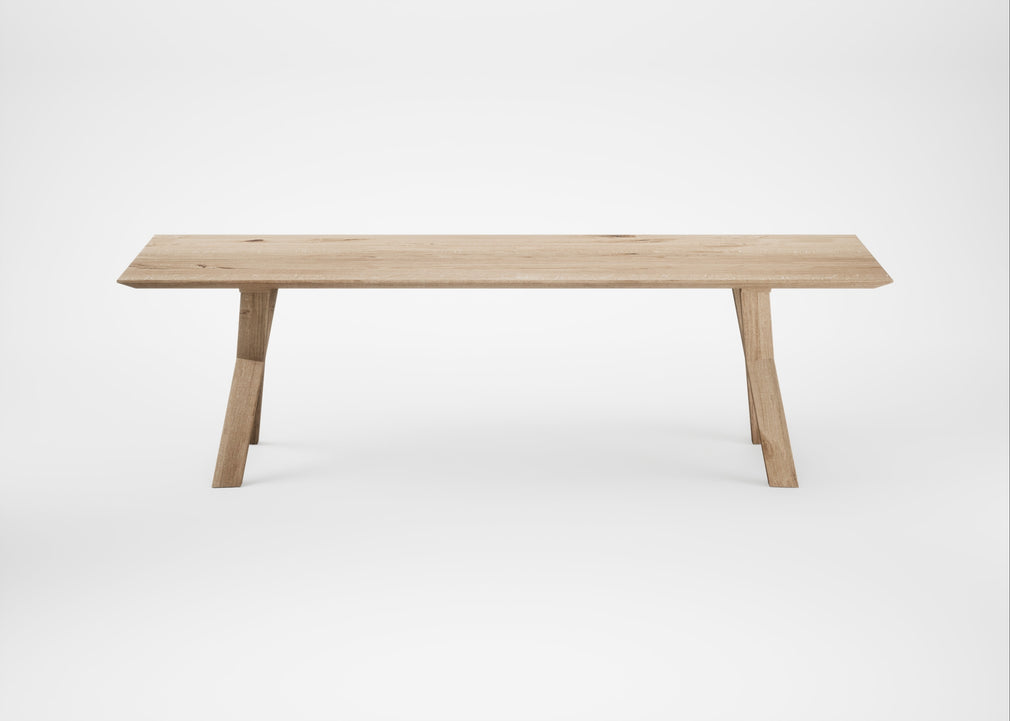 Bespoke Dining Table Oslo Blonde Oiled Oak / 260cm / 90cm