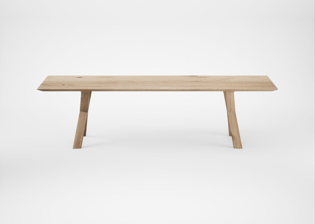 Bespoke Dining Table Oslo Blonde Oiled Oak / 280cm / 90cm