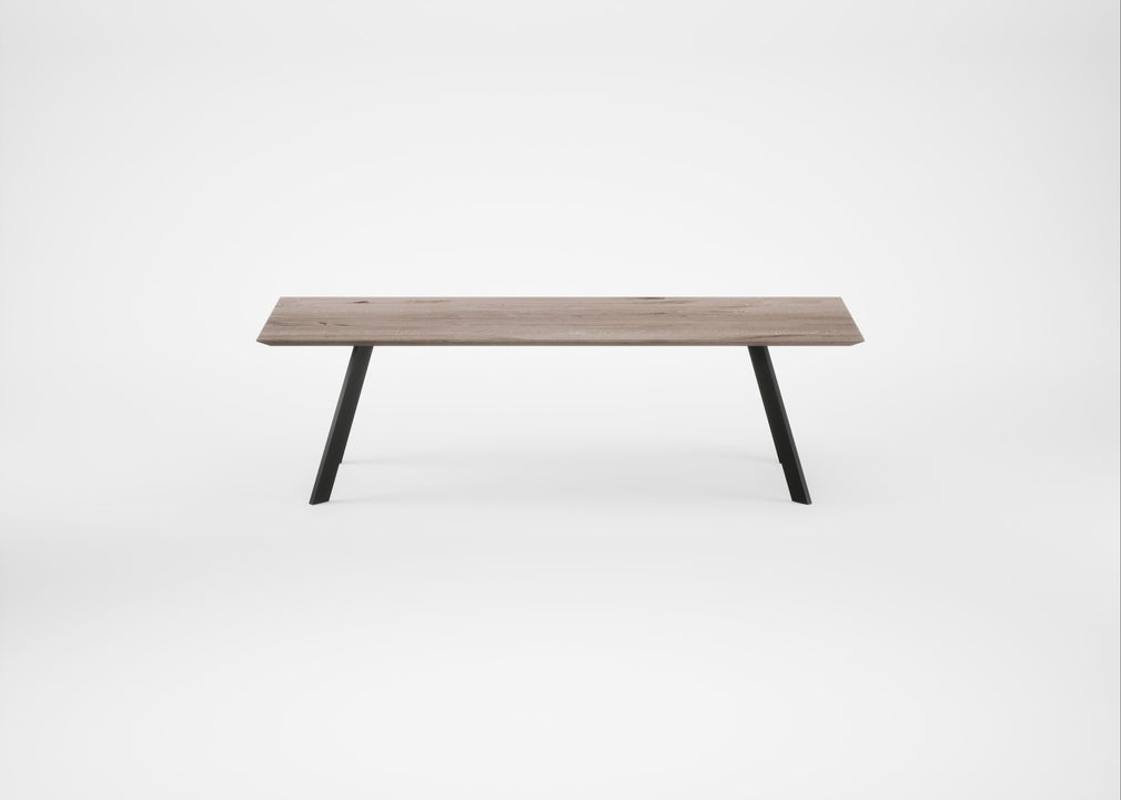 Bespoke Dining Table Madrid Grey Oiled Oak / 260cm / 100cm
