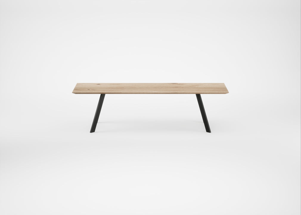 Bespoke Dining Table Madrid Blonde Oiled Oak / 280cm / 90cm