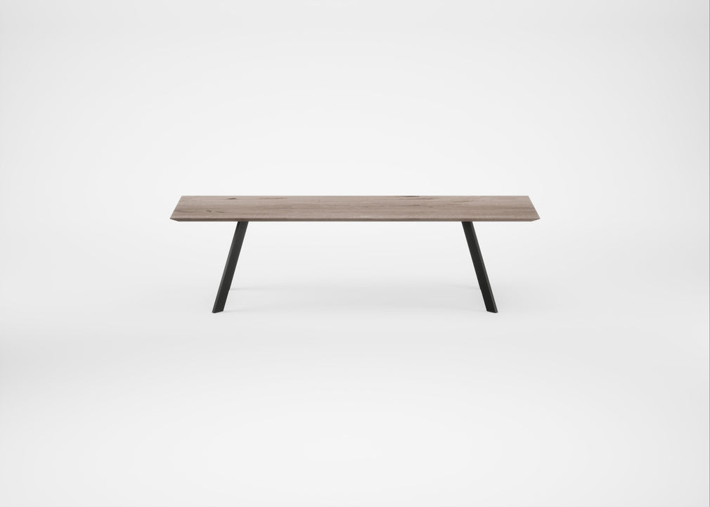 Bespoke Dining Table Madrid Grey Oiled Oak / 280cm / 90cm