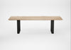 Bespoke Dining Table Prague Blonde Oiled Oak / 260cm / 100cm