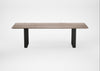 Bespoke Dining Table Prague Grey Oiled Oak / 260cm / 100cm