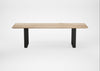 Bespoke Dining Table Prague Blonde Oiled Oak / 260cm / 90cm