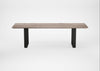 Bespoke Dining Table Prague Grey Oiled Oak / 260cm / 90cm