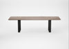 Bespoke Dining Table Prague Grey Oiled Oak / 280cm / 100cm