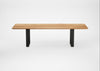 Bespoke Dining Table Prague Natural Oiled Oak / 280cm / 100cm