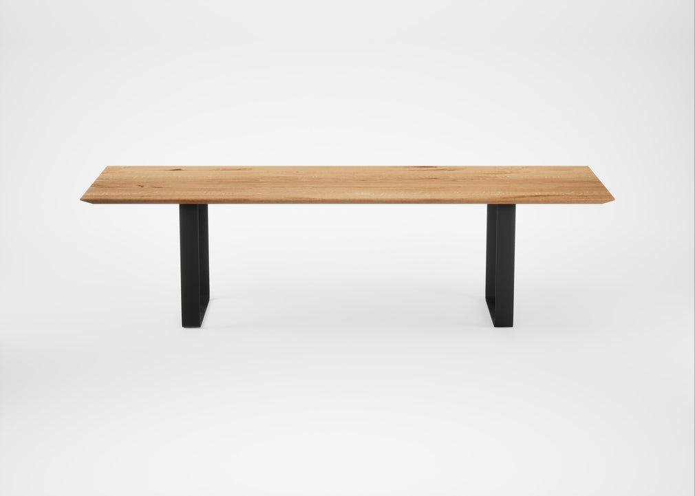 Bespoke Dining Table Prague Natural Oiled Oak / 280cm / 100cm