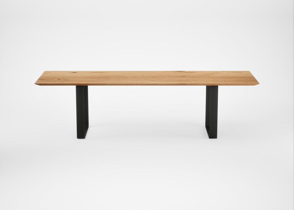 Bespoke Dining Table Prague Natural Oiled Oak / 280cm / 90cm