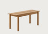 Linear Outdoor Steel Bench