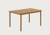 Linear Outdoor Steel Dining Table
