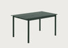 Linear Outdoor Steel Dining Table