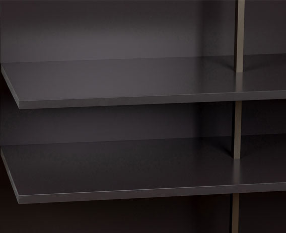 Everywhere Shelving Unit Plomb Lacquer