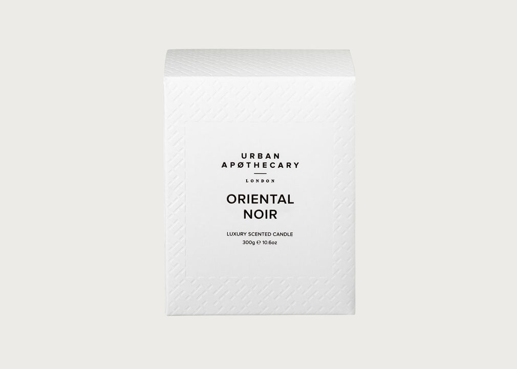 Signature Oriental Noir Scented Glass Candle