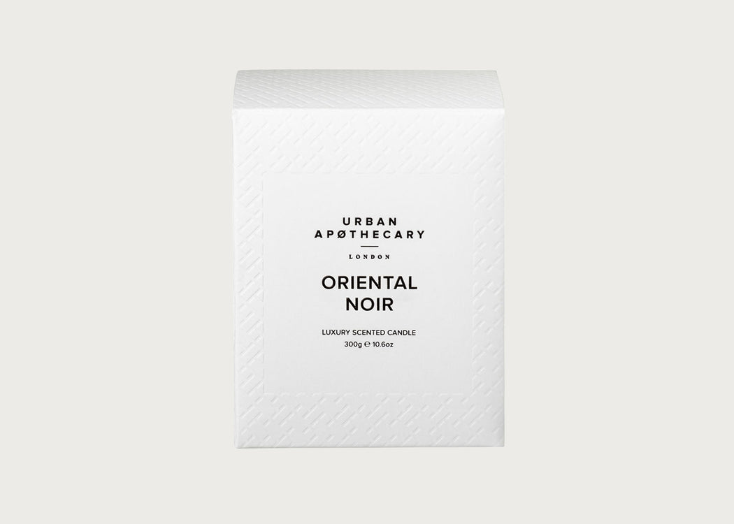 Signature Oriental Noir Scented Glass Candle